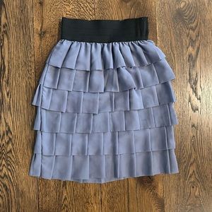 Skirt with ruffles